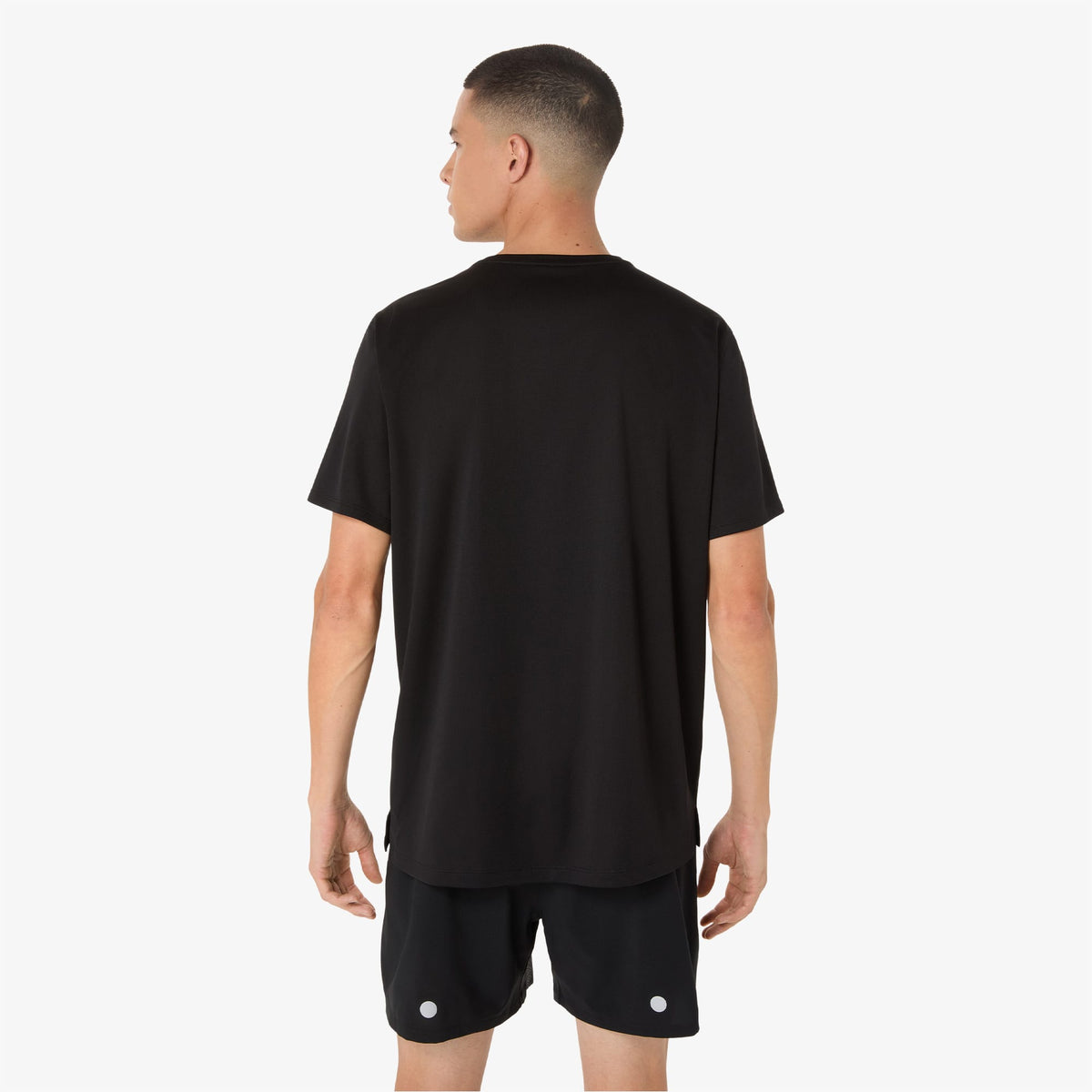 Asics Fujitrail Logo Ss Top Erkek Siyah T-shirt