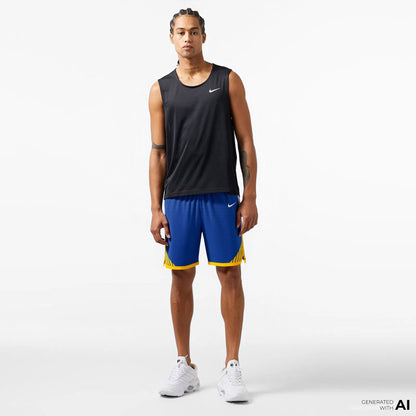 Nike Golden State Warriors Swingman Icon 2024/25 Erkek Mavi Basketbol Şortu