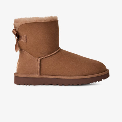 Ugg Mini Bailey Bow Kadın Kahverengi Bot