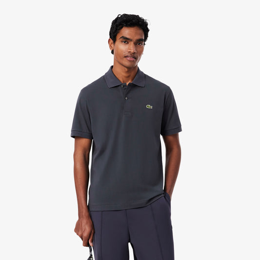 Lacoste Classic Fit Erkek Gri Polo