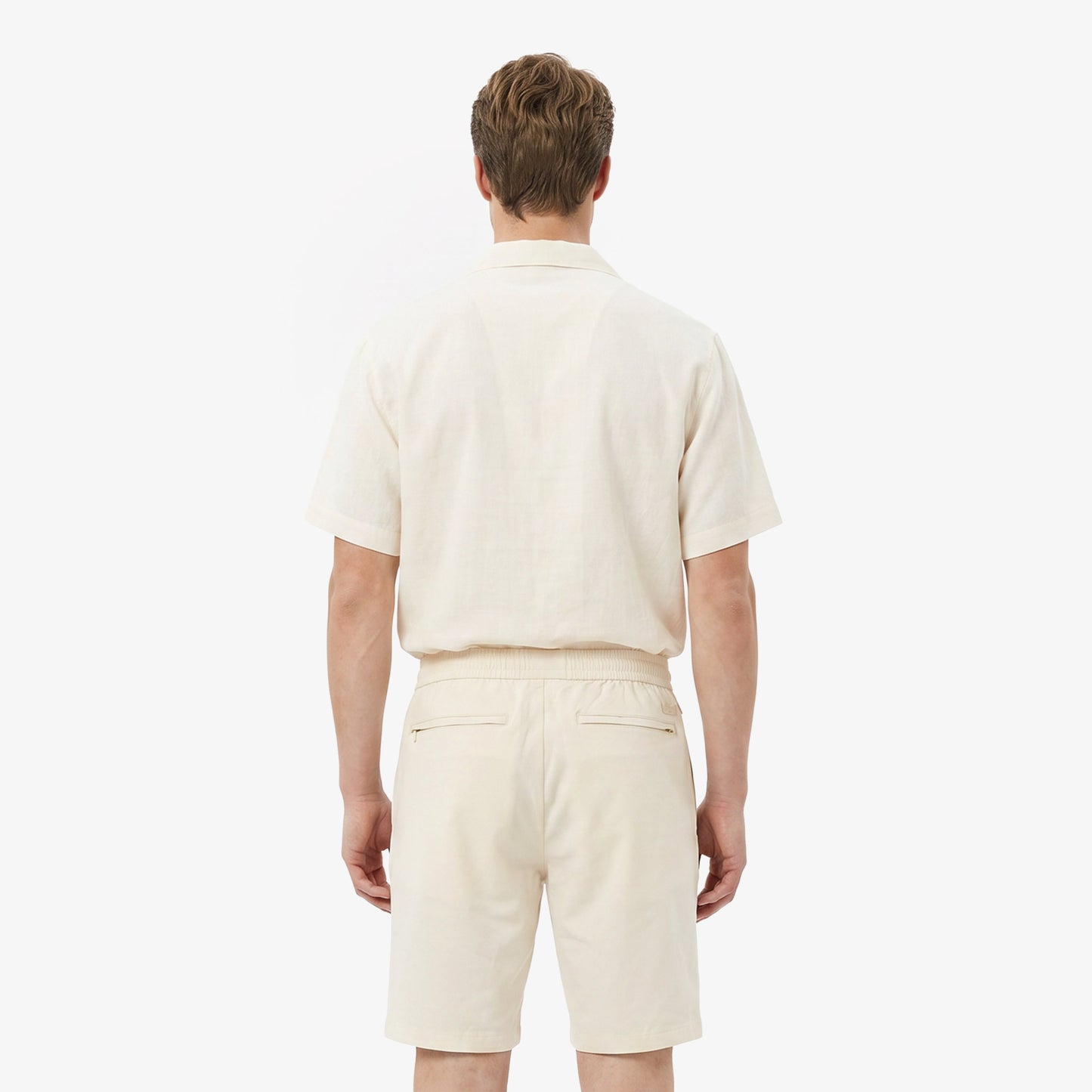 Lacoste Tapered Fit Erkek Bej Şort
