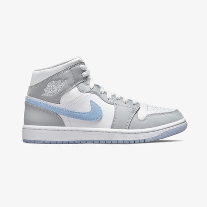 Jordan Air Jordan 1 Mid Kadın Gri Spor Ayakkabı