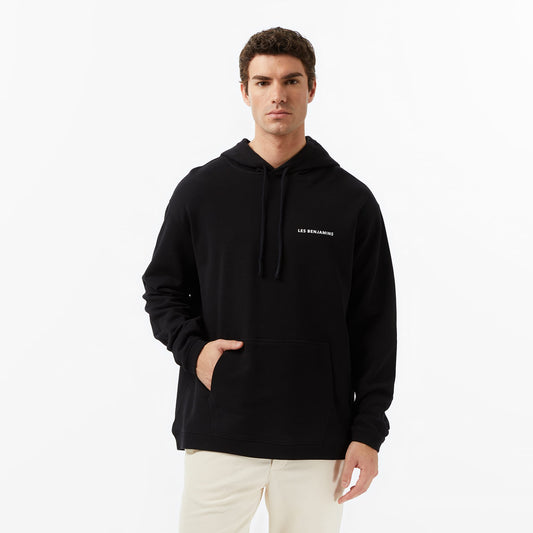 Les Benjamins Erkek Siyah Sweatshirt