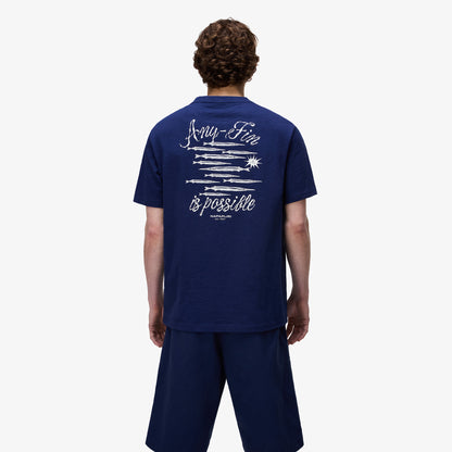 Napapijri S-elior Erkek Lacivert T-shirt