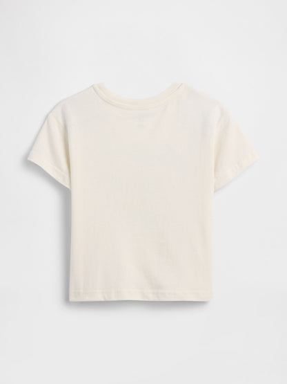 Beyaz Babygap | Peanuts Grafik T-shirt