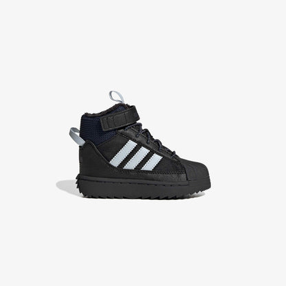 Adidas Superstar Winter Trek Bebek Siyah Spor Ayakkabı