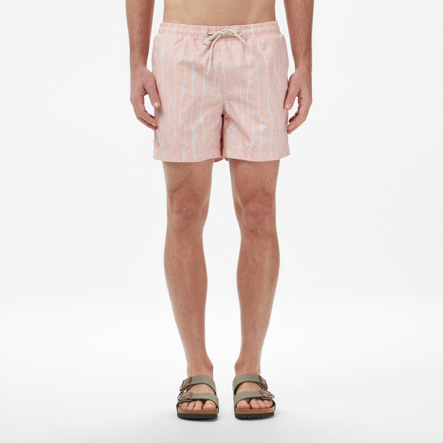 Lacoste Regular Fit Erkek Pembe Deniz Şortu
