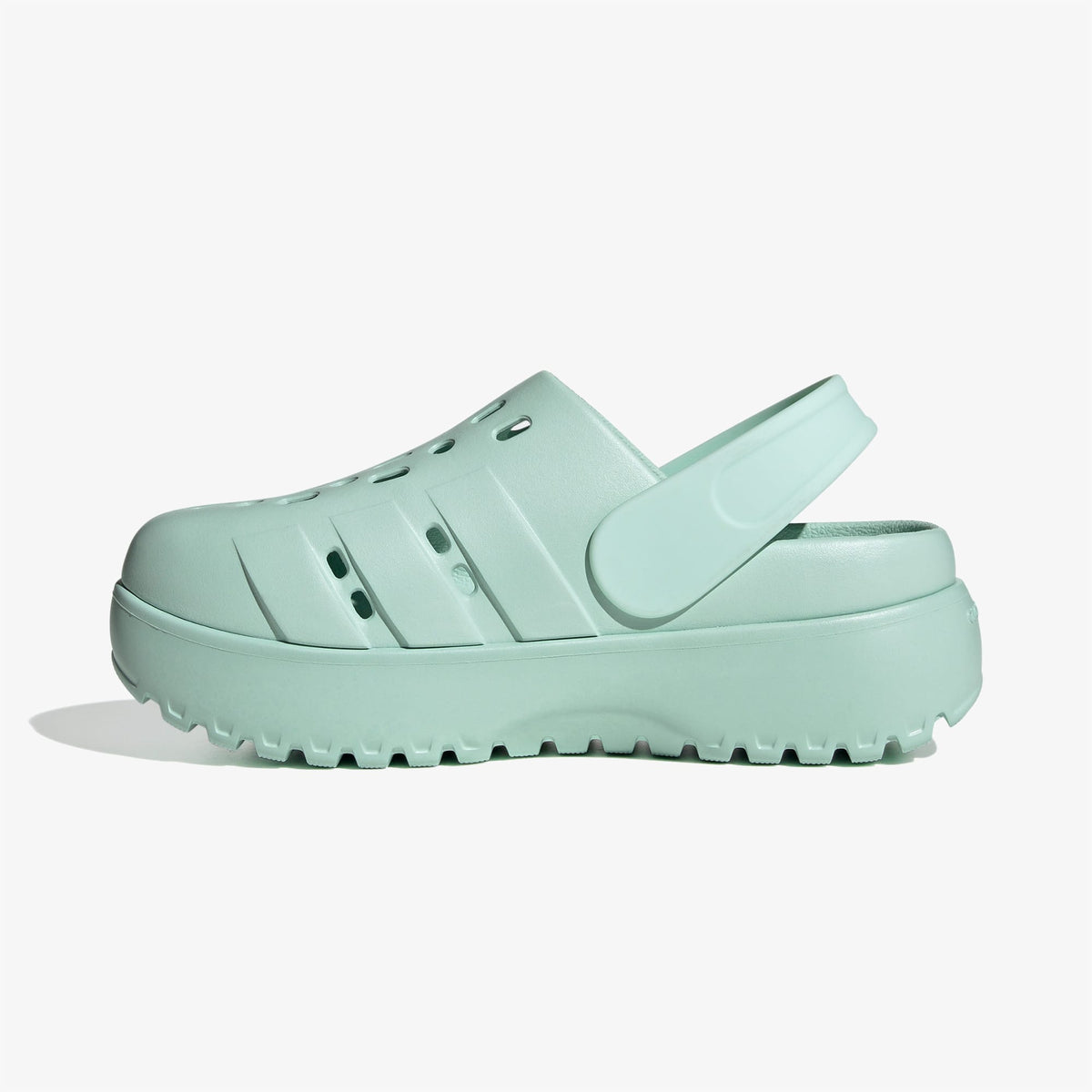 Adidas Adilette Clog Platform Kadın Mavi Terlik