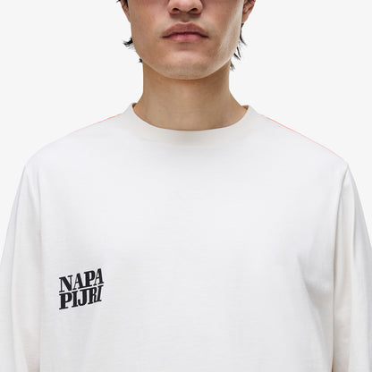 Napapijri S-lodestar Erkek Beyaz T-shirt
