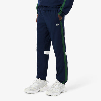 Lacoste Erkek Regular Fit Renk Bloklu Lacivert Eşofman Takımı