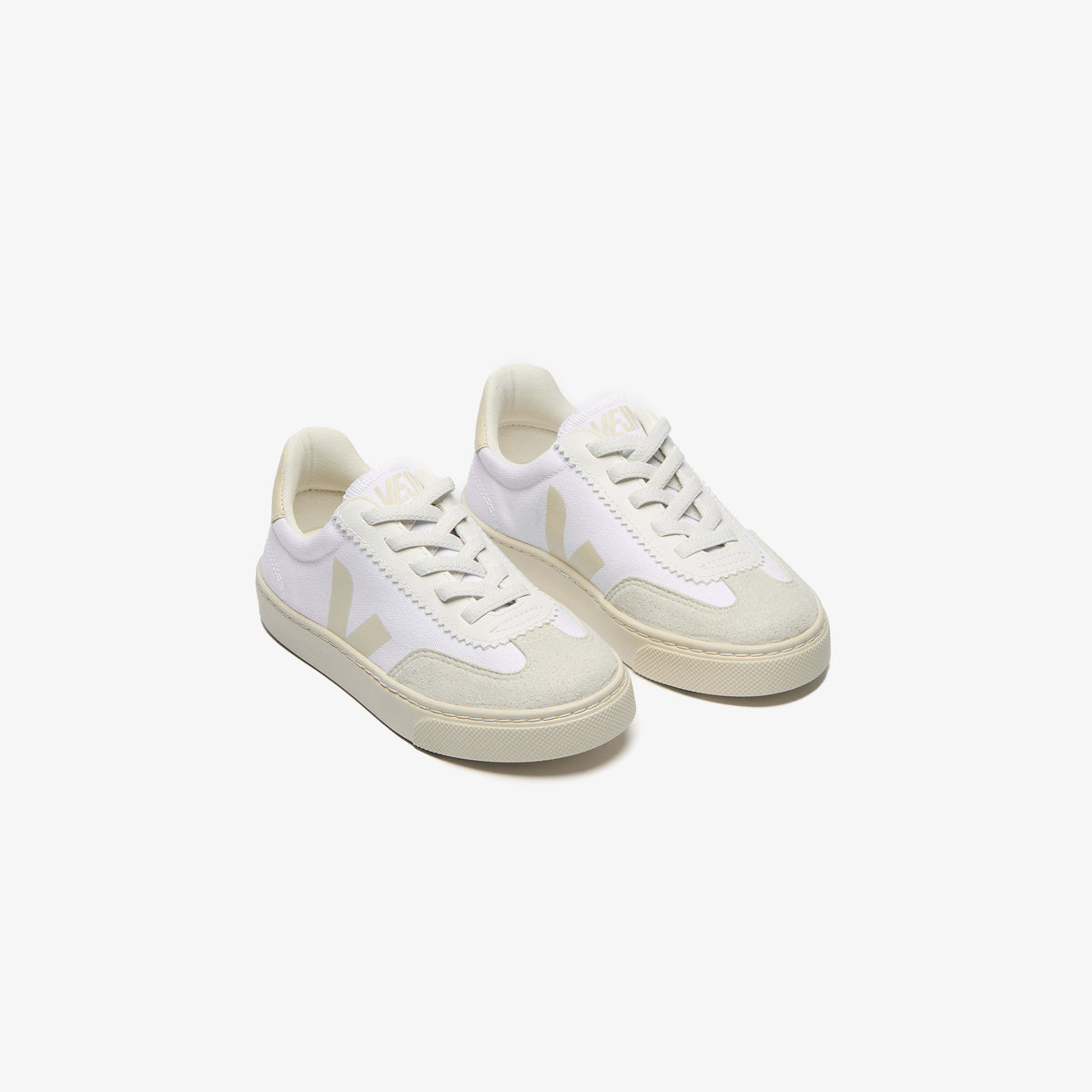 Veja Volley Elastic Laces Çocuk Beyaz Sneaker