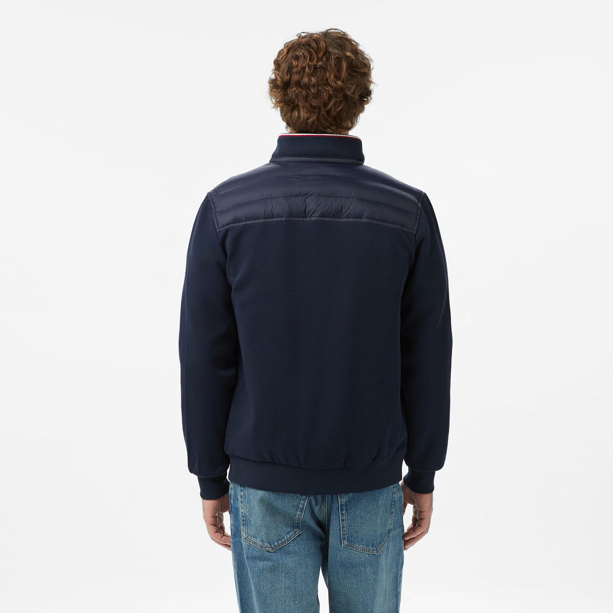 Tommy Hilfiger Mixed Media Erkek Lacivert Ceket