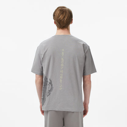 United4 Regular Fit Erkek Gri T-shirt
