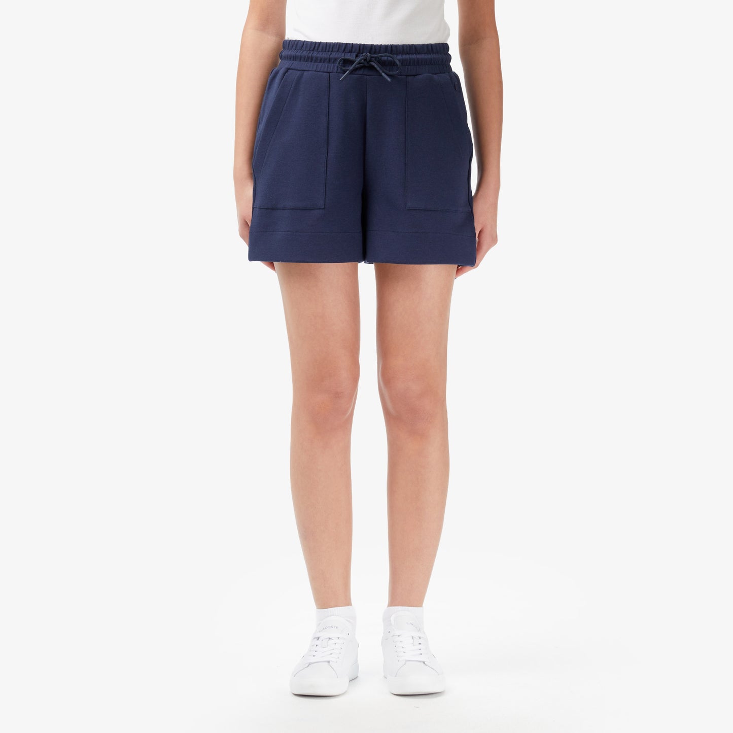 Lacoste Relaxed Fit Kadın Lacivert Şort