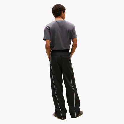 Tommy Hilfiger Theo Parachute Track Erkek Siyah Pantolon