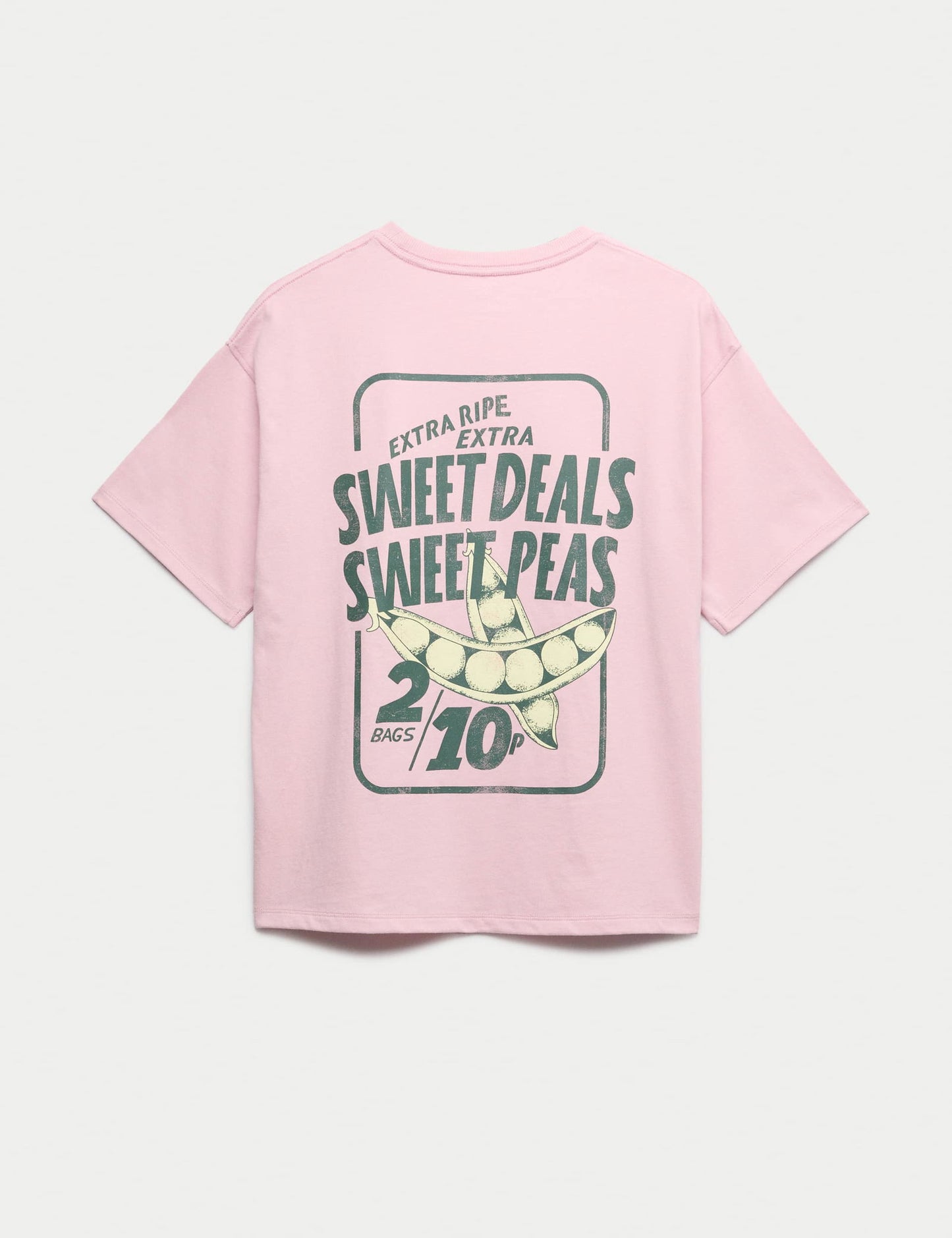 Sweet Pea Baskılı T-shirt