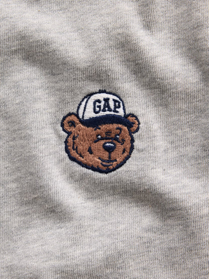 Gri Heavyweight Relaxed Gap Logo T-shirt
