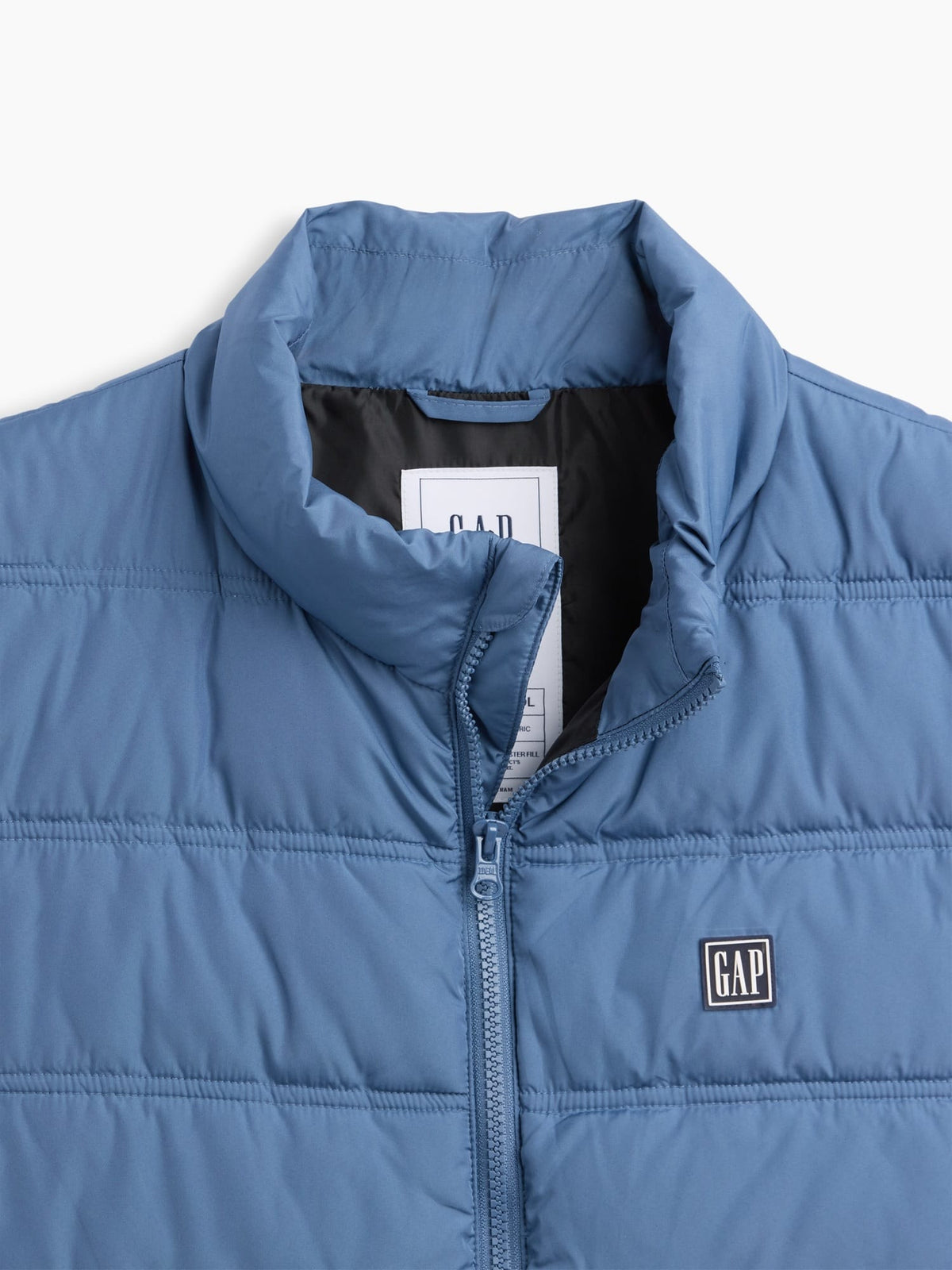 Mavi Relaxed Puffer Şişme Yelek