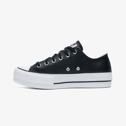 Converse Chuck Taylor All Star Leather Platform Kadın Siyah Sneaker