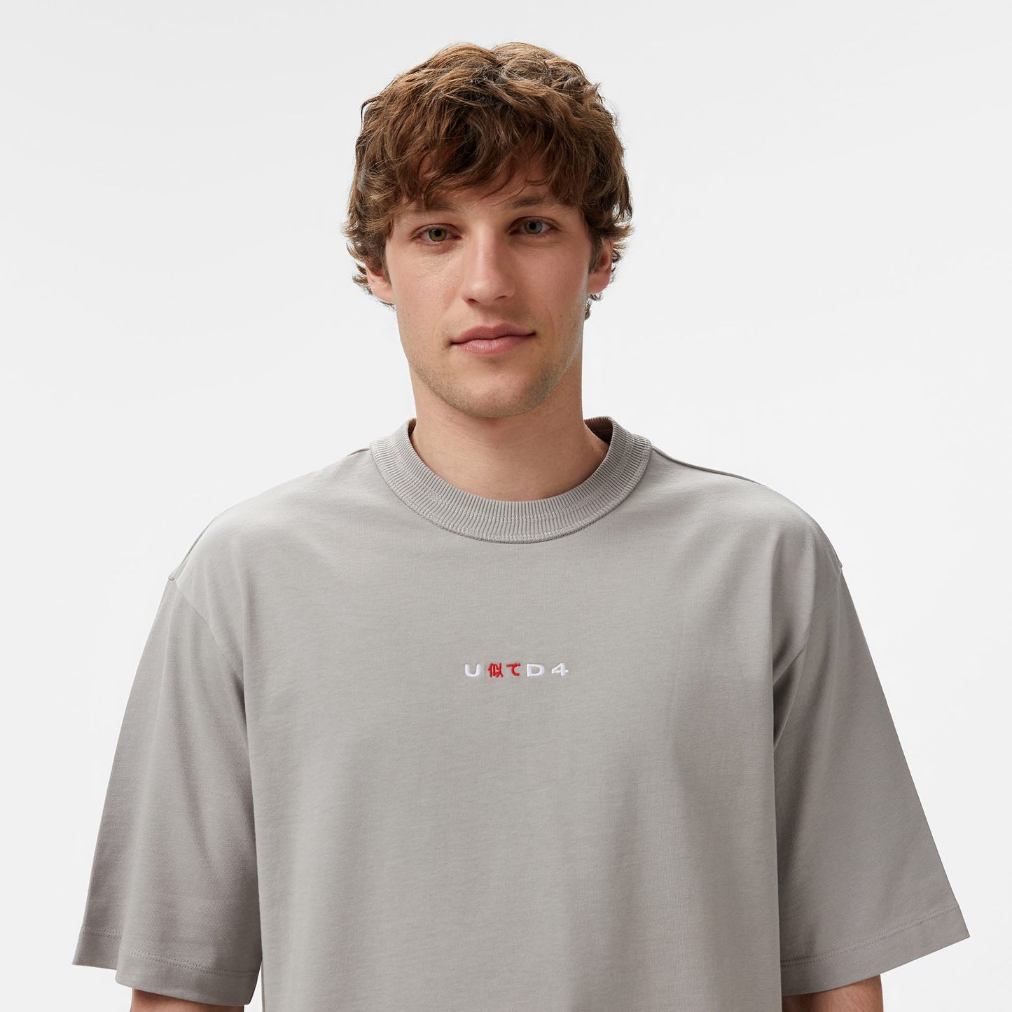 United4 Miyawa Erkek Gri T-shirt