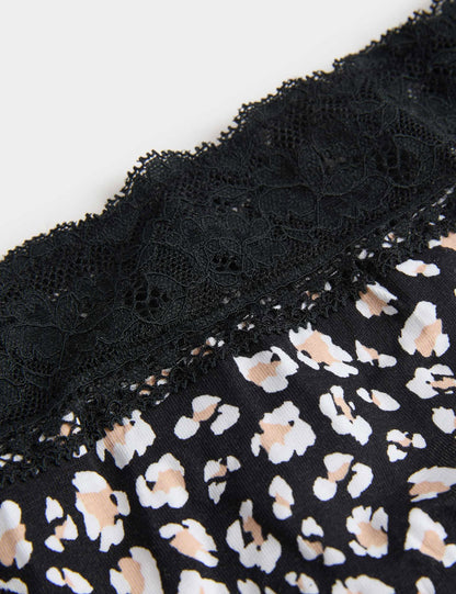 5'li Cotton Lycra® High Leg Külot Seti