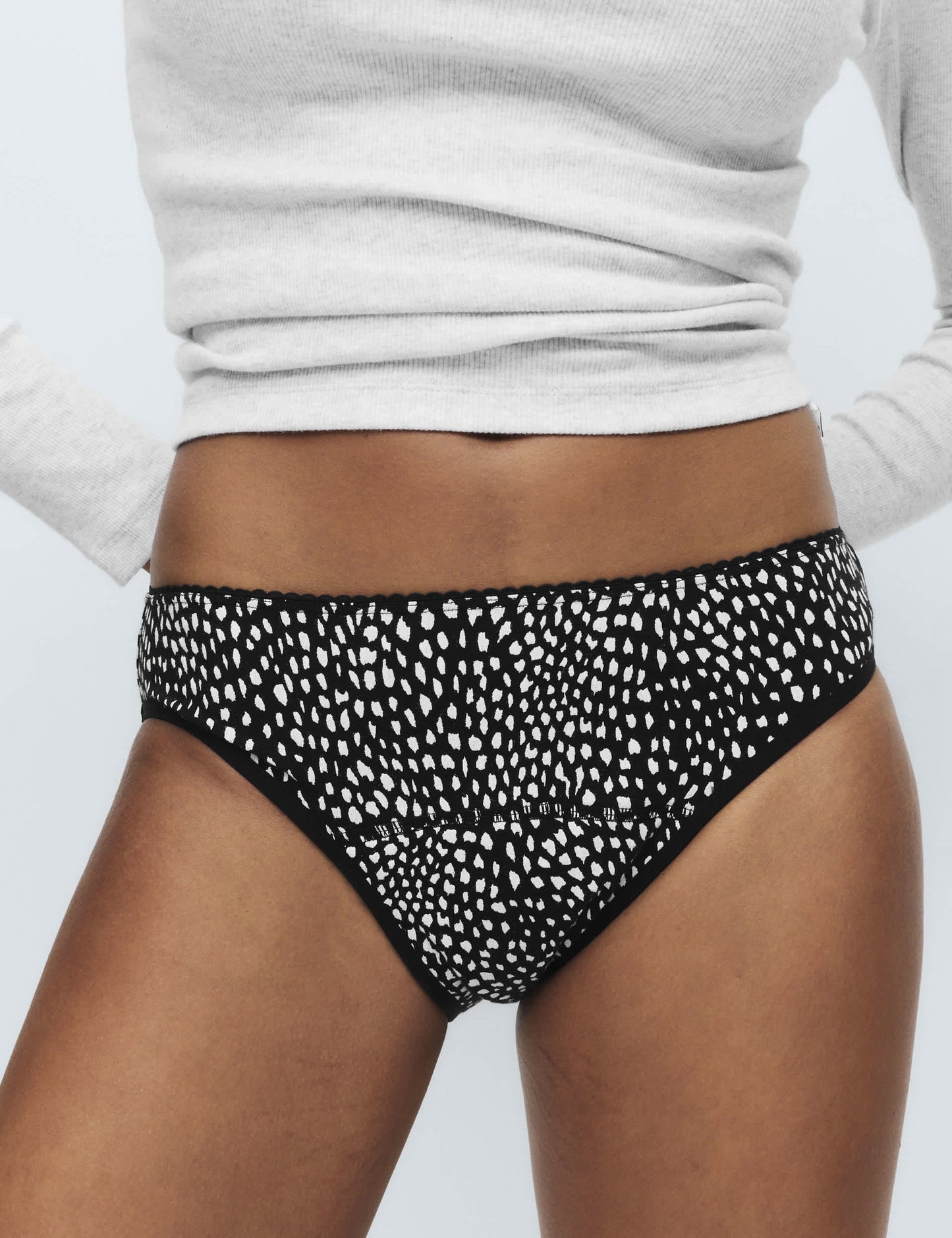 3'lü Yüksek Emicili Bikini Külot
