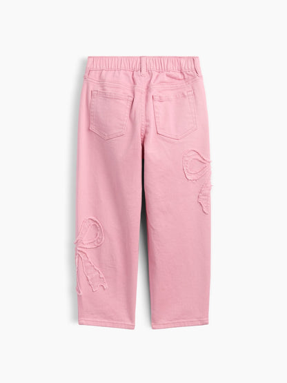 Pembe Horseshoe Jean Pantolon