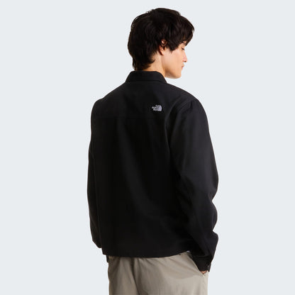The North Face Twill Collared Erkek Siyah Ceket