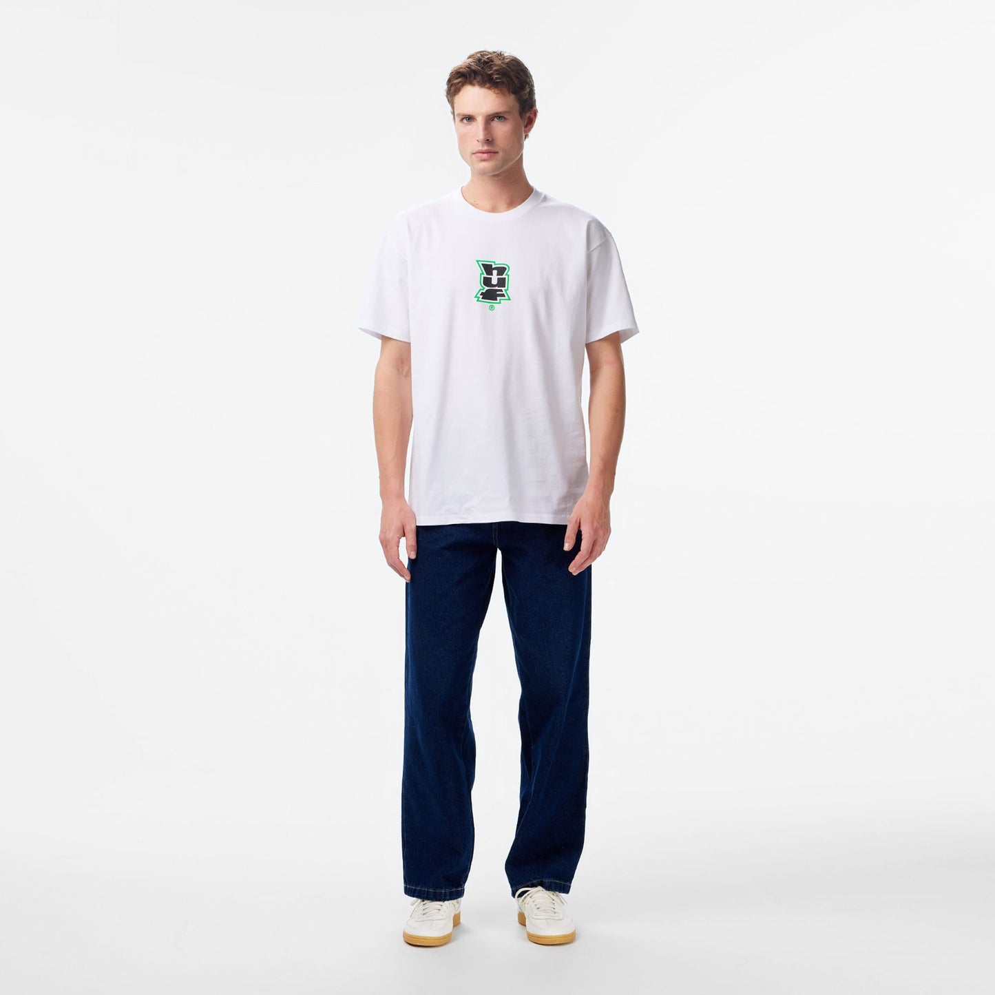 Huf Megablast Multi Erkek Beyaz T-shirt