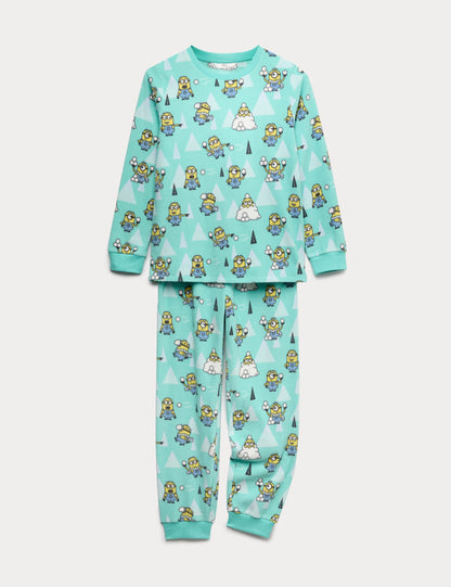 Minions Baskılı Pijama Takımı