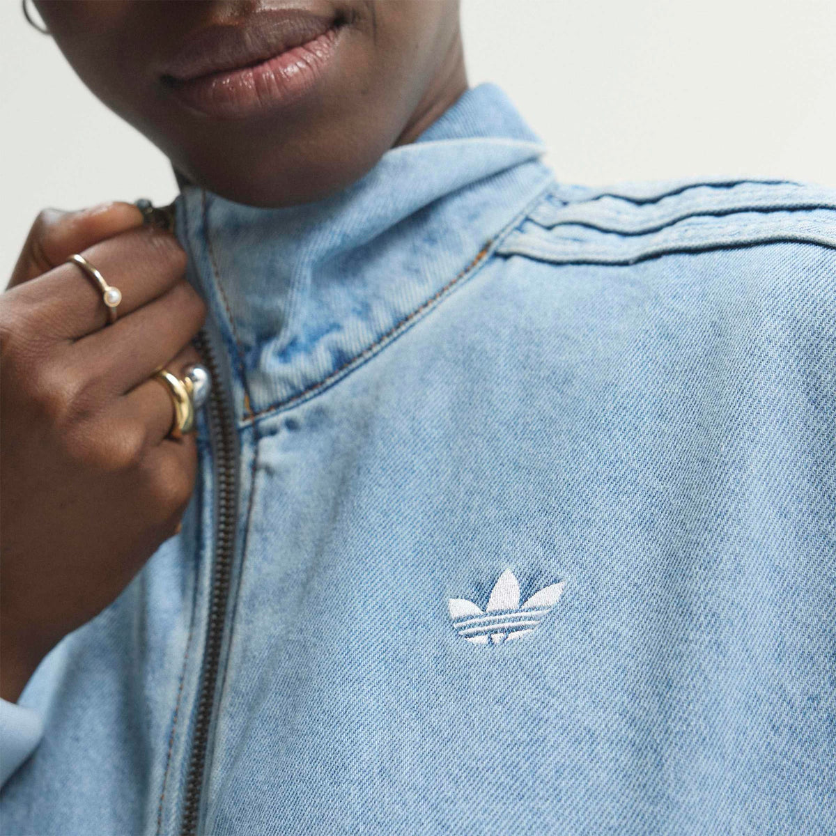 Adidas Fb D Kadın Mavi Ceket