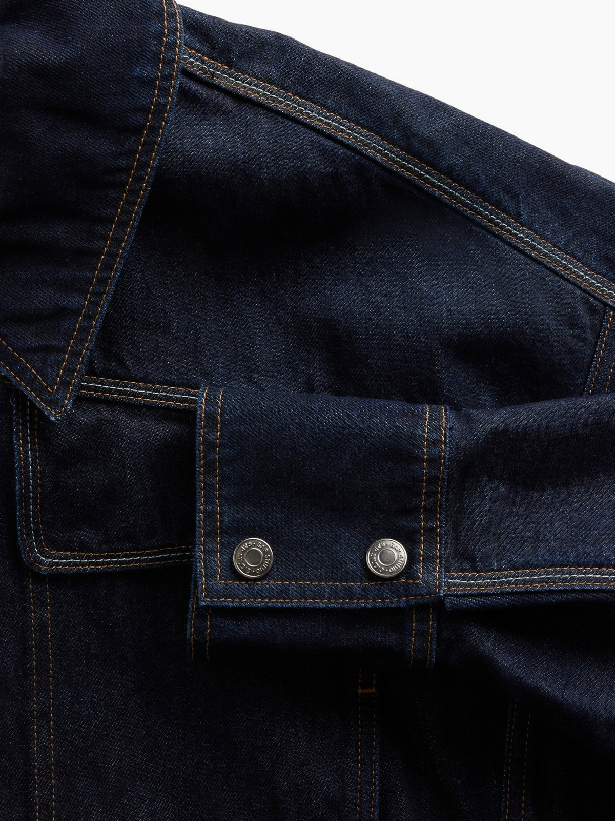 Koyu Mavi Gapstudio Iki Cepli Denim Ceket