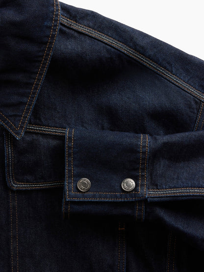 Koyu Mavi Gapstudio Iki Cepli Denim Ceket