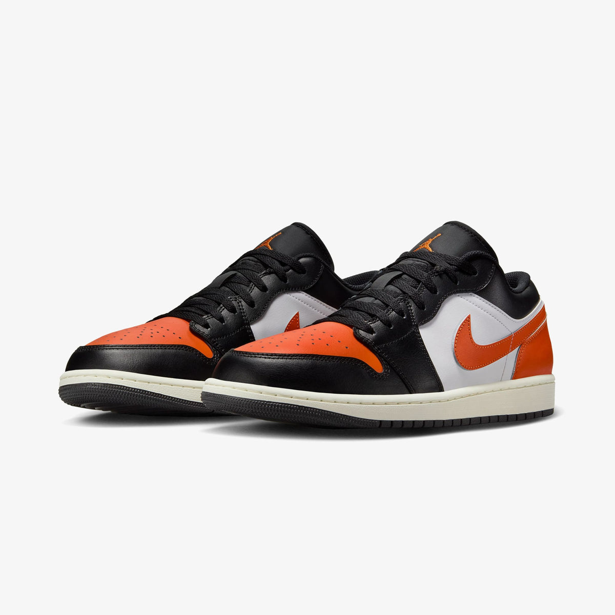 Nike Air Jordan 1 Low Erkek Turunuc/siyah Spor Ayakkabı