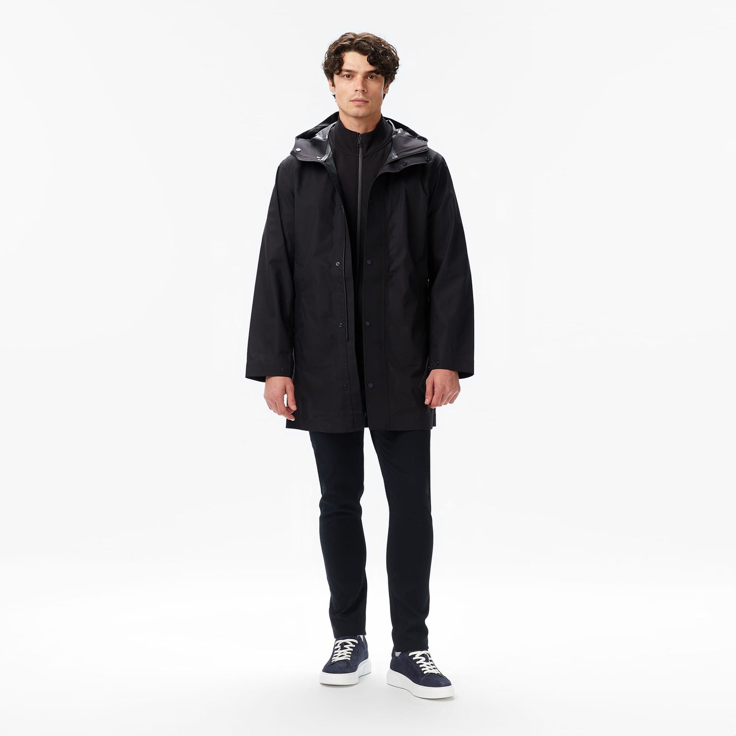 Nautica Erkek Siyah Regular Fit Mont