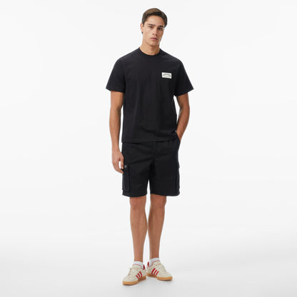 Calvin Klein 20s Easy Collegiate Badge Erkek Siyah T-shirt