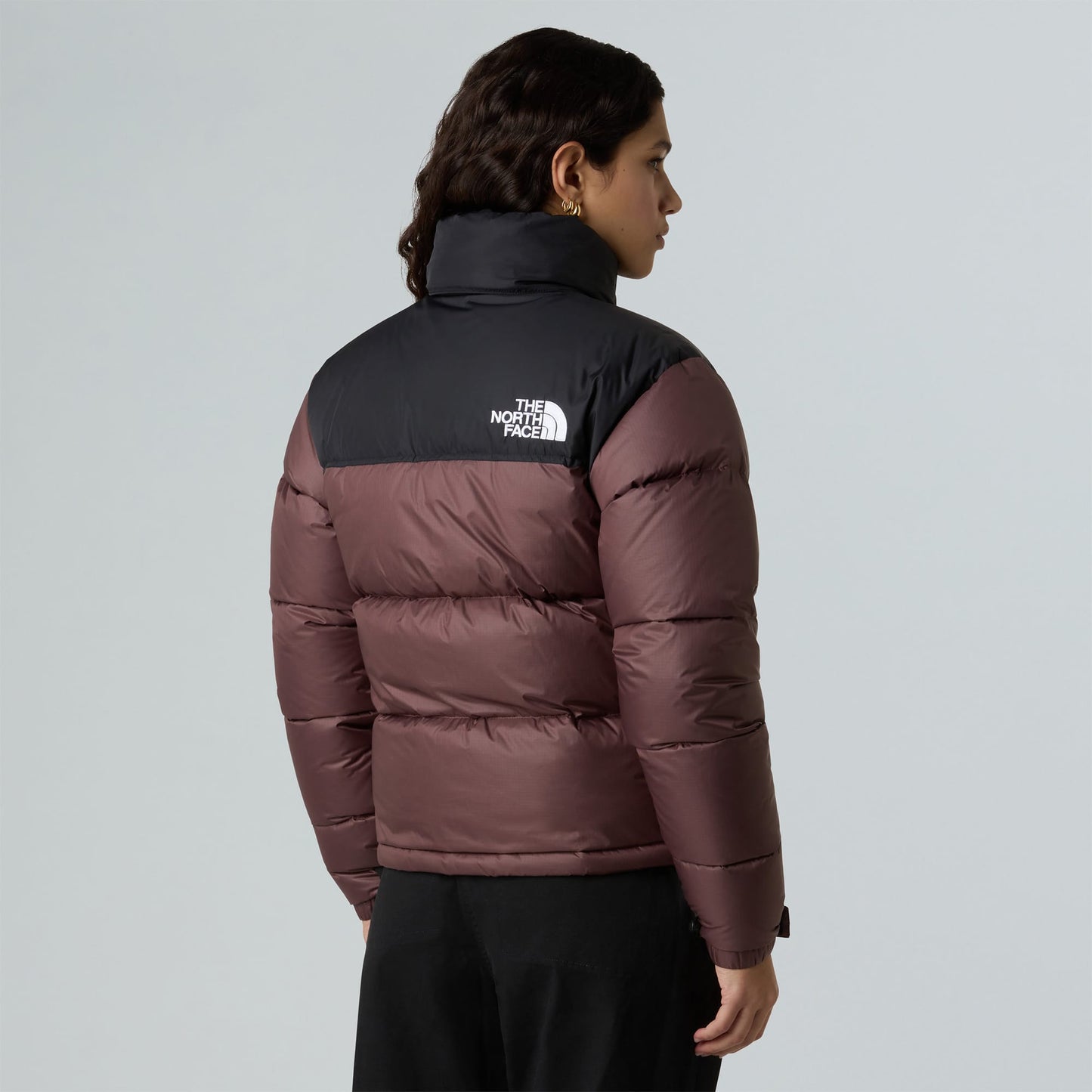 The North Face Kadın 1996 Retro Nuptse Mürdüm/siyah Mont