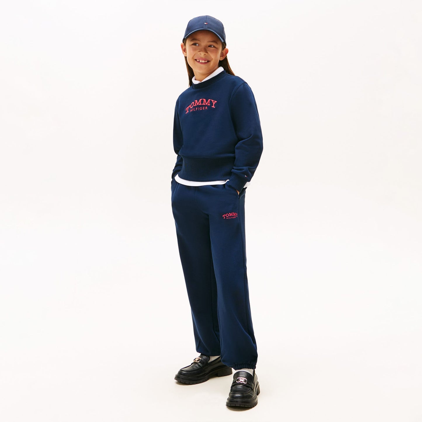 Tommy Hilfiger Monotype Çocuk Mavi Eşofman Altı