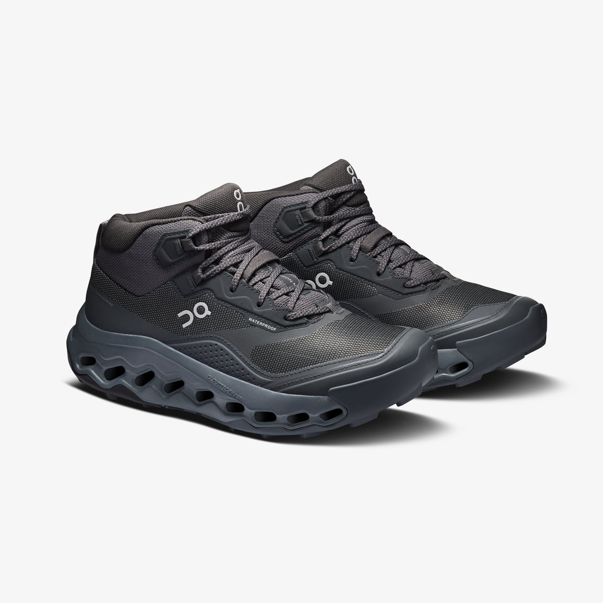On Cloudhorizon 2 Mid Waterproof Kadın Gri Spor Ayakkabı