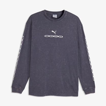 Puma Run Culture Collective Erkek Mavi T-shirt
