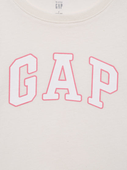 Bej Gap Logo T-shirt
