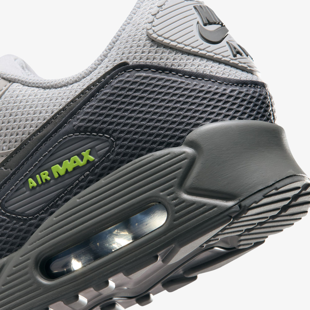 Nike Air Max 90 Prm Erkek Gri Spor Ayakkabı
