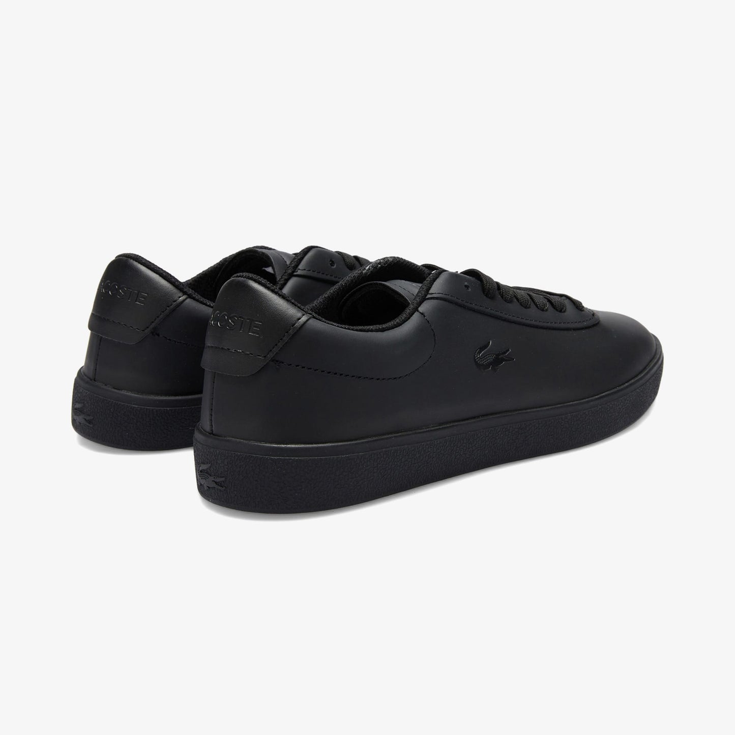 Lacoste Baseshot Evo Leather Erkek Siyah Sneaker