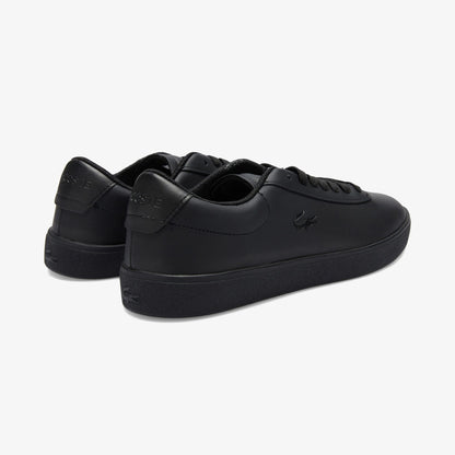 Lacoste Baseshot Evo Leather Erkek Siyah Sneaker