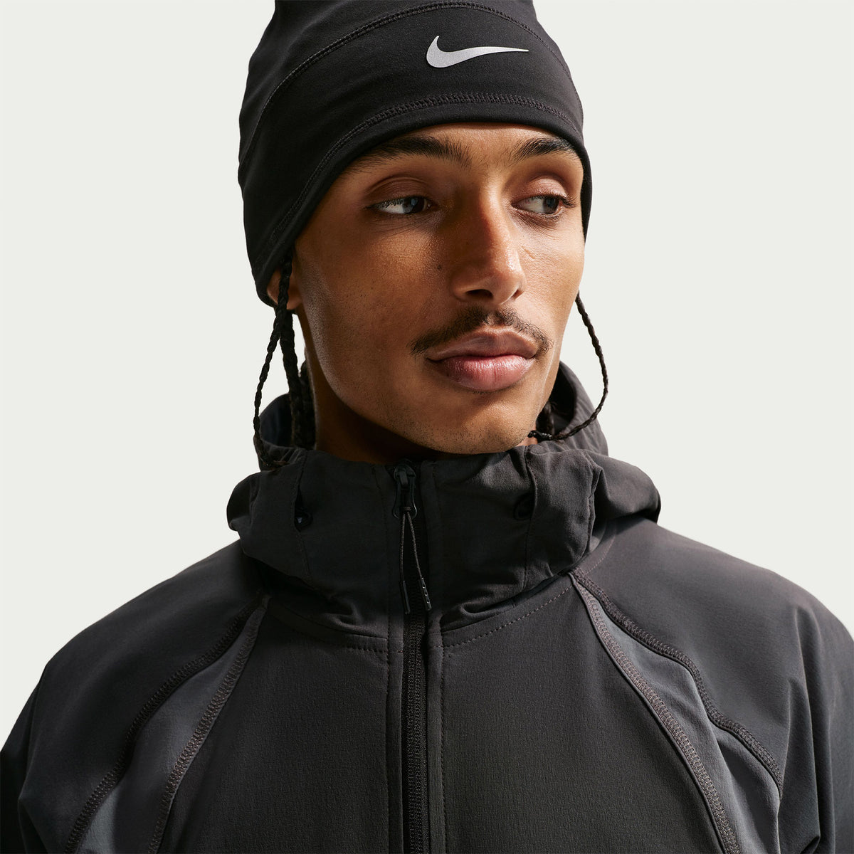 Nike Tech Woven Dri-fit Erkek Gri Ceket