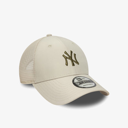 New Era Midi Homefield 940 Trucker Unisex Bej Şapka