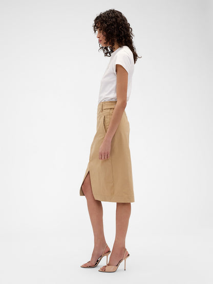 Bej Gap × Victoria Beckham Kargo Etek
