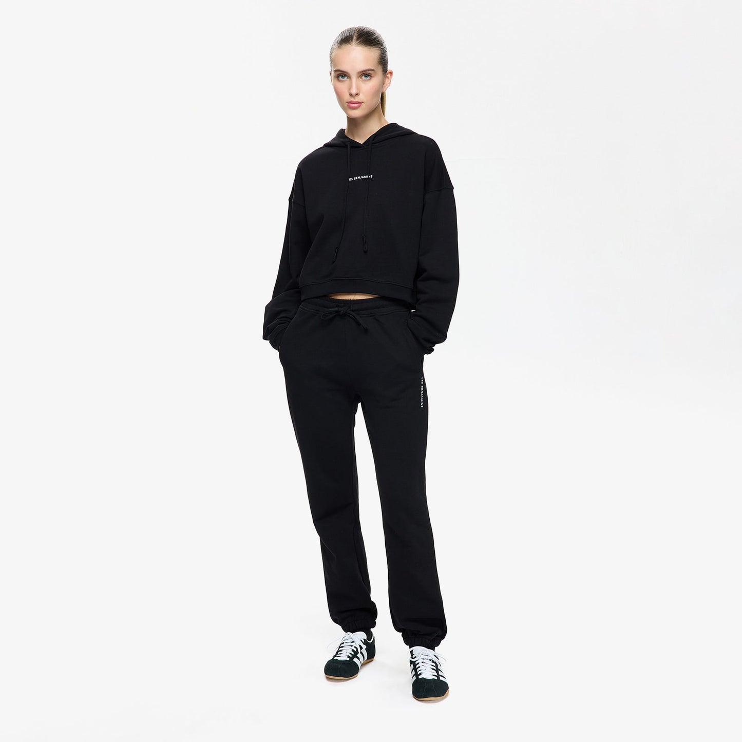 Les Benjamins Kadın Siyah Sweatshirt