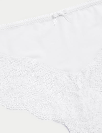 3’lü Dantel Detaylı Brazilian Külot