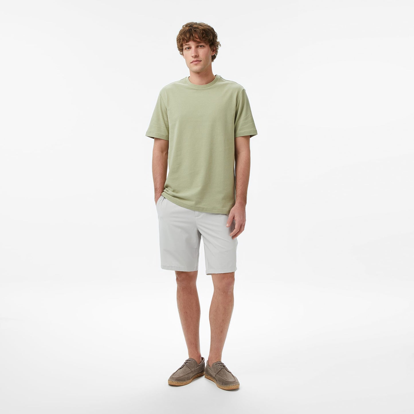 Nautica Erkek Gri Regular Fit Şort